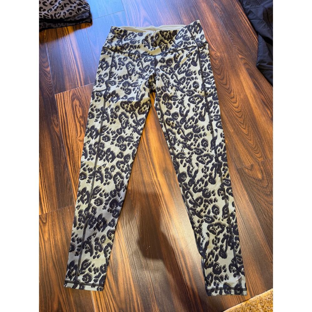 Victoria’s Secret Sport Leopard Print High Rise Pocket Leggings Size L